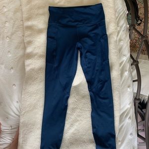 Navy blue leggings - never worn!